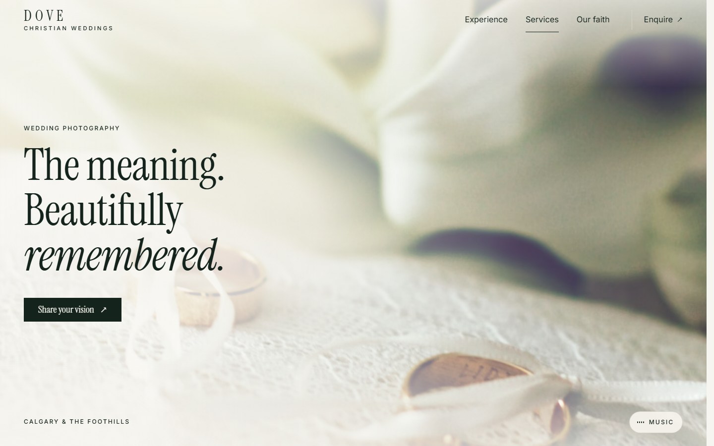 DOVE Christian Weddings — photography (/services/photography)