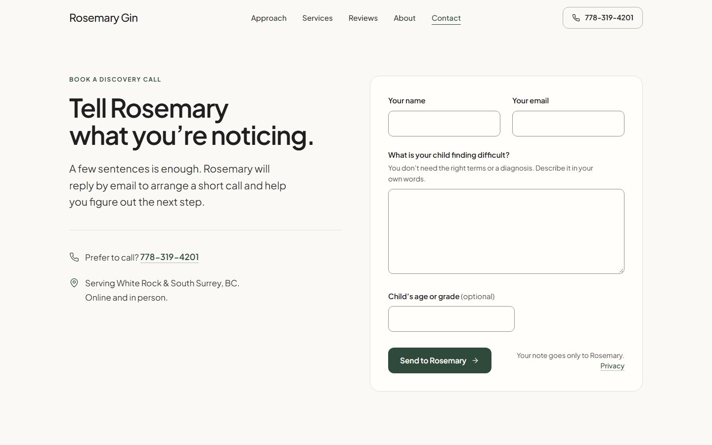 Rosemary Gin — contact: send rosemary a note (/contact)